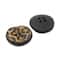 Dritz® 28mm Cheetah Recycled Leather Buttons, 6ct.